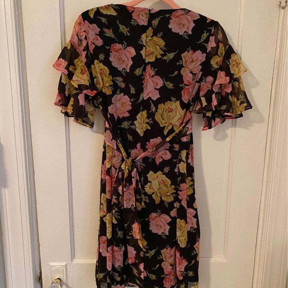 betsey johnson black floral dress Women's Midnight Bloom Dress in Black | Size Small